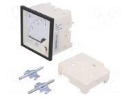 Ammeter; on panel; I DC: 0÷6A; Class: 1.5; Length: 61mm; 600V; MA17 LUMEL