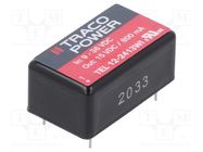 Converter: DC/DC; 12W; Uin: 9÷36V; Uout: 15VDC; Iout: 800mA; DIP16 TRACO POWER