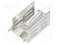 Heatsink: extruded; U; TO220; silver; L: 21.8mm; W: 13.2mm; H: 13mm Advanced Thermal Solutions