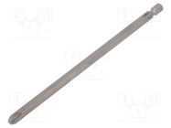 Screwdriver bit; Pozidriv®; PZ3; Overall len: 150mm; PROFESSIONAL WIHA