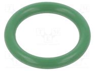 O-ring gasket; FPM; Thk: 3.5mm; Øint: 19mm; green; -20÷200°C 