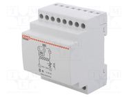 Transformer: mains; 40VA; 230VAC; 12V; 24V; Leads: terminal block LOVATO ELECTRIC