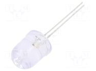 LED; yellow; 10mm; blinking; 5800÷6500mcd; 30°; 3÷5VDC; 20mA OPTOSUPPLY