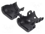 Plug cover; for conduit 13mm; straight; size C TE Connectivity