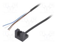 Sensor: photoelectric; Range: 5mm; PNP; DARK-ON,LIGHT-ON OMRON