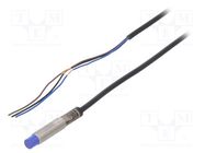 Sensor: inductive; OUT: PNP / NO; 0÷4mm; 10÷30VDC; M8; IP67; 100mA AUTONICS