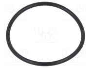 O-ring gasket; NBR caoutchouc; Thk: 2mm; Øint: 36mm; M40; black 