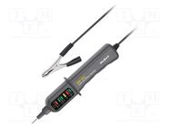 Tester: voltage indicator; LEDs; VDC: 12V; IP54; 0.88m Rebel