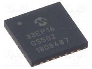 IC: dsPIC microcontroller; 16kB; 2kBSRAM; QFN-S28; DSPIC; 0.65mm MICROCHIP TECHNOLOGY