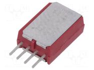 Relay: reed switch; SPST-NO; Ucoil: 5VDC; 0.5A; max.200VDC; 3W; THT COTO TECHNOLOGY