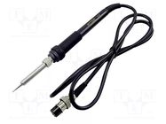 Soldering iron: with htg elem; 80W ATTEN