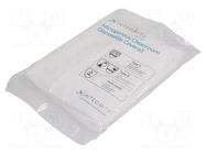 Cleanroom acces: coverall; white; XL (unisex); cleanroom; ESD ANTISTAT