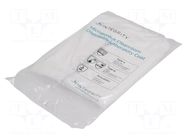 Cleanroom acces: coverall; white; L (unisex); cleanroom; ESD ANTISTAT