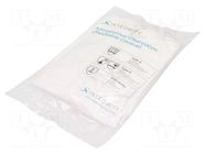 Cleanroom acces: coverall; white; M (unisex); cleanroom; ESD ANTISTAT