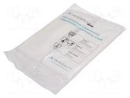 Cleanroom acces: coat; white; L (unisex); cleanroom; ESD; 55g/m2 ANTISTAT