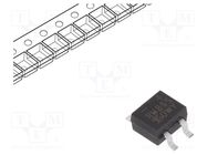 Bridge rectifier: single-phase; Urmax: 600V; If: 0.8A; Ifsm: 30A TAIWAN SEMICONDUCTOR