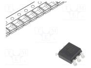 Optotriac; 5kV; zero voltage crossing driver; Gull wing 6; Ch: 1 EVERLIGHT