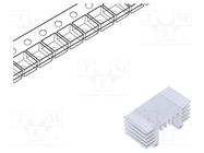 Heatsink: extruded; TO252,TO263; metallic; L: 12.7mm; W: 25.9mm OHMITE