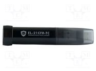 Data logger; temperature; ±1°C; Interface: USB; Resol: 0.5°C LASCAR