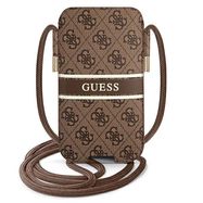 Guess Handbag GUPHM4GDBR 6.1&quot; brown/brown hardcase 4G Stripe, Guess