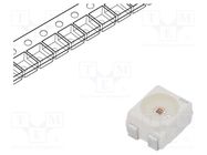 LED; SMD; PLCC4; yellow; 1400÷2800mcd; 3.4x3x2.1mm; 120°; 50mA ams OSRAM