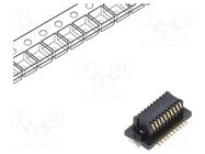 Connector: PCB to PCB; female; PIN: 20; 0.5mm; H: 2.7mm; DF12N; SMT HIROSE