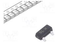 Transistor: PNP; bipolar; 30V; 0.1A; 0.3W; SOT23 ONSEMI