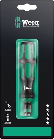 817 R SB Bitholding screwdriver with Rapidaptor quick-release chuck, 1 x 1/4"x133, Wera