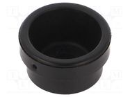 16mm; plugs; Mat: elastomer; Seal Plug DS; black; -20÷80°C; IP54 HUMMEL