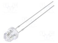 LED; 4.85mm; yellow; blinking; 500÷750mcd; 3÷5V; 20mA; No.of term: 2 