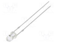 LED; 3mm; RGB; blinking,tricolour; 30°; 3.8÷5VDC; 20mA; -30÷85°C OPTOSUPPLY