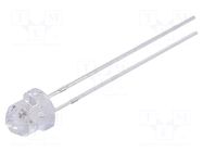 LED; red; 4.85mm; blinking; 500÷750mcd; 3÷5VDC; 20mA; Front: Diamond OPTOSUPPLY