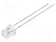 LED; 4.85mm; orange; blinking; 500÷750mcd; 3÷5V; 20mA; No.of term: 2 