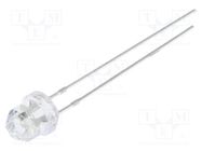 LED; 4.85mm; green; blinking; 1560÷2180mcd; 3÷5VDC; 20mA; 1.8Hz OPTOSUPPLY