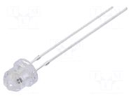 LED; blue; 4.85mm; blinking; 500÷750mcd; 3÷5VDC; 20mA; No.of term: 2 OPTOSUPPLY