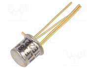 Transistor: N-MOSFET; unipolar; RF; 20V; 18mA; 400mW; TO72; THT; ESD NTE Electronics