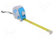 Measuring tape; L: 3m; Width: 16mm; measure MEGA