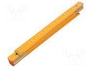 Folding ruler; L: 1m 