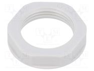 Nut; PG13,5; polystyrene; 27mm; light grey; -20÷70°C; Thread: PG LAPP