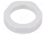 Nut; PG36; polystyrene; 60mm; light grey; -20÷70°C; Thread: PG LAPP