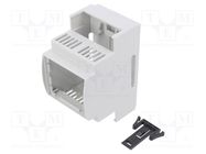 Enclosure: for DIN rail mounting; Y: 90.5mm; X: 53.5mm; Z: 62mm ITALTRONIC