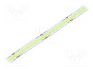 COB LED tape; green; 24V; LED/m: 528; 10mm; IP20; 10W/m; CRImin: 80 WISVA OPTOELECTRONICS