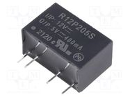 Converter: DC/DC; 2W; Uin: 10.8÷13.2V; Uout: 5VDC; Iout: 400mA; SIP7 