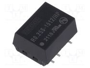 Converter: DC/DC; 0.25W; Uin: 13.5÷16.5V; Uout: 12VDC; Iout: 21mA RECOM