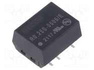 Converter: DC/DC; 0.25W; Uin: 4.5÷5.5V; Uout: 5VDC; Iout: 50mA; SMT RECOM