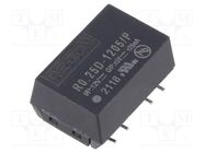 Converter: DC/DC; 0.25W; Uin: 10.8÷13.2V; Uout: 5VDC; Uout2: -5VDC RECOM