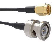 RF CABLE, BNC PLUG-SMA PLUG, 6.6FT