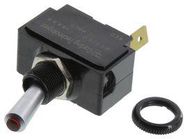 TOGGLE SWITCH, SPST, 15A, 125V, QC