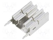 Heatsink: extruded; TO220; black; L: 24mm; W: 22mm; H: 11mm; aluminium Advanced Thermal Solutions