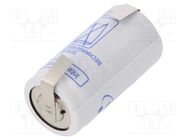 Re-battery: Ni-MH; SubC; 1.2V; 2200mAh; soldering lugs; Ø22x42.7mm ARTS ENERGY